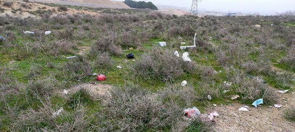 Juslibol, vertido incontrolado Juslibol, vertido incontrolado