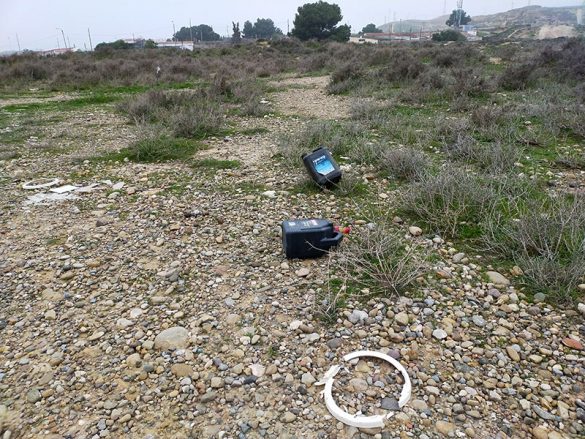 Juslibol, vertido incontrolado