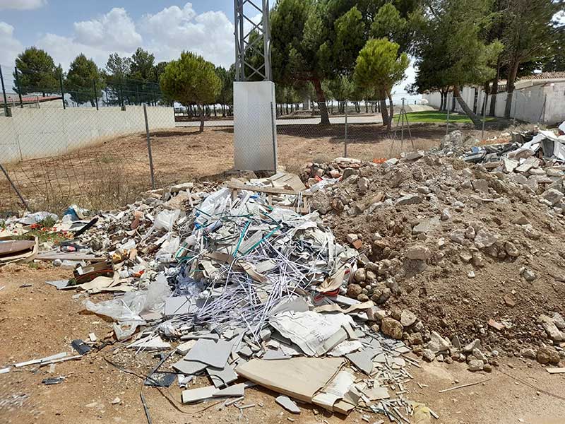 Calamocha y su segundo cementerio, de basura