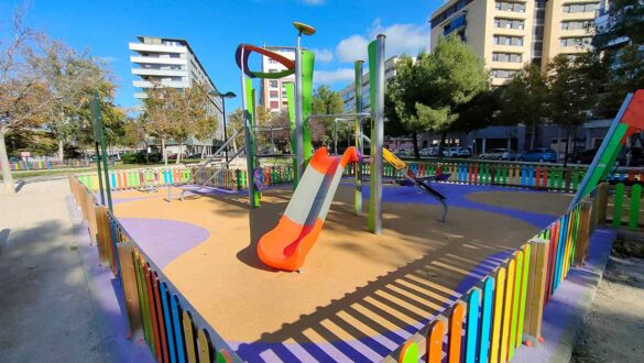 Sustancias químicas tóxicas en parques infantiles e instalaciones deportivas